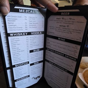 Casa Grande - Drink menu - Mexican Near Me - Marietta, Georgia