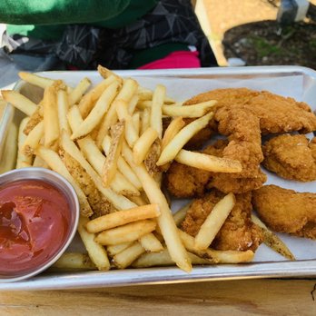 The Post - Chicken tenders with fries- kids meal - Comfort Food Near Me - Los Altos, California The Post - Chicken tenders with fries- kids meal - Comfort Food Near Me - Los Altos, California