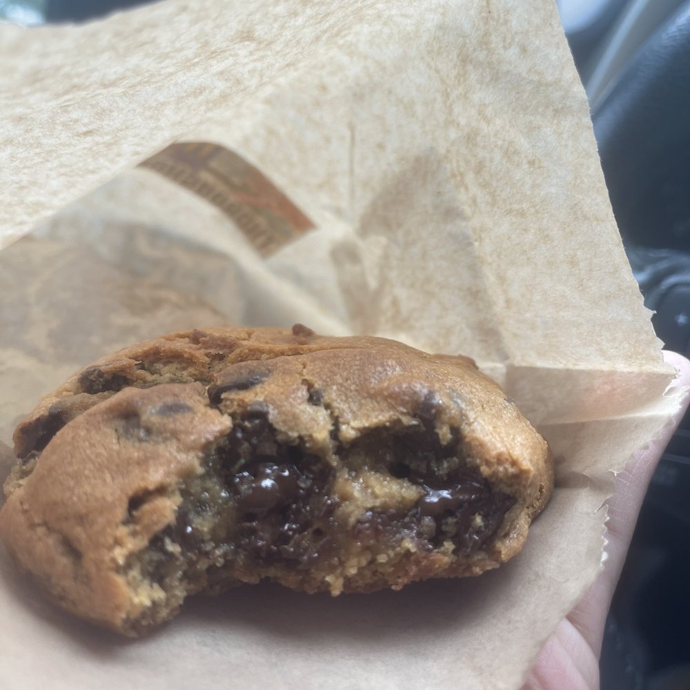 ThoroughBread - Chocolate Chip cookie after a few bites. - Bakeries Near Me - Austin, Texas