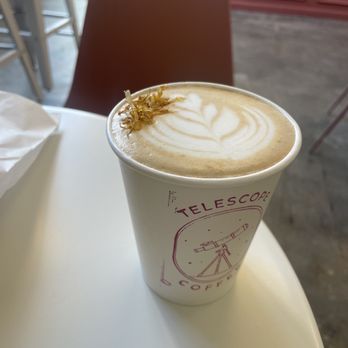 Telescope Coffee - Mandarin clementine caramel latte hot - Bakeries Near Me - San Francisco, California Telescope Coffee - Mandarin clementine caramel latte hot - Bakeries Near Me - San Francisco, California