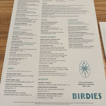 Birdies - Menu - Salad Near Me - Burnaby, British Columbia Birdies - Menu - Salad Near Me - Burnaby, British Columbia