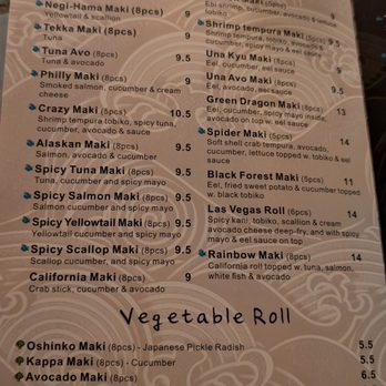 Fuki Japanese Cuisine - Menu as of 4/16/26 - Sushi Bars Near Me - Somerville, Massachusetts