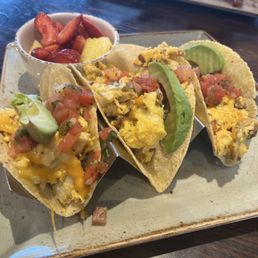 Barbacoa Breakfast Tacos