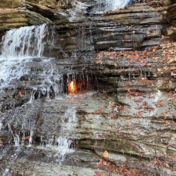 Eternal Flame Falls - Flame - Hiking Near Me - Orchard Park, New York Eternal Flame Falls - Flame - Hiking Near Me - Orchard Park, New York