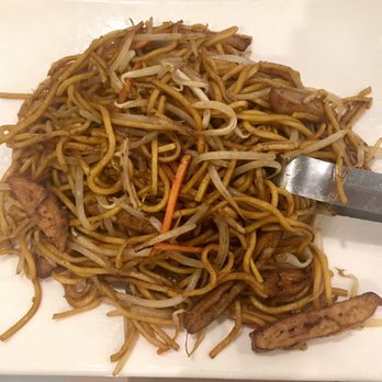 Bodhi Village - veg. chicken lo mein - Vegetarian Near Me - Flushing, New York