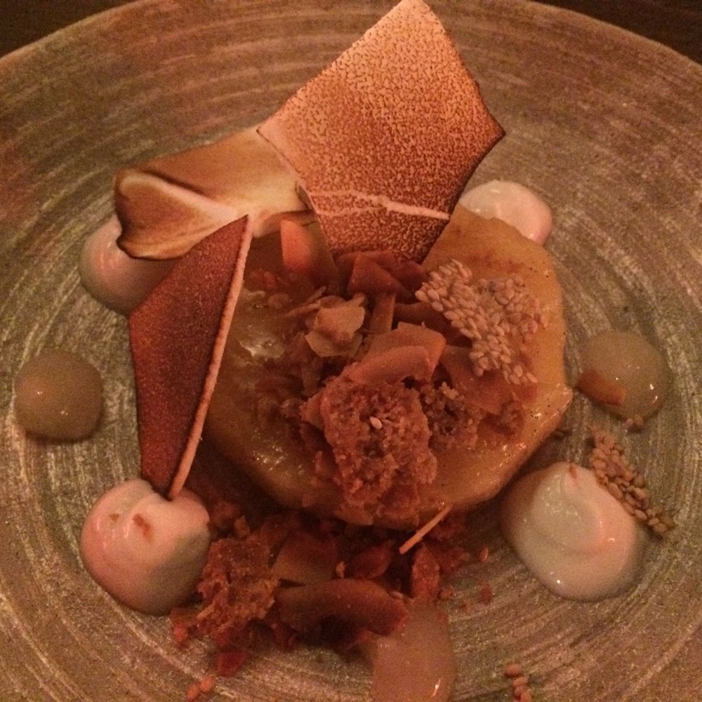 Tabac - The pineapple dessert with lime, meringue and coconut. - Pubs Near Me - Glasgow, GLG