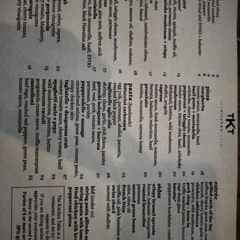 The Kitchen Table - Menu - food - Italian Near Me - Reno, Nevada The Kitchen Table - Menu - food - Italian Near Me - Reno, Nevada