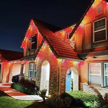 North Poles Lighting - Multicolor Light install - Holiday Decorating Services Near Me North Poles Lighting - Multicolor Light install - Holiday Decorating Services Near Me