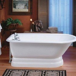 A 1876 Victorian bath tub we restored