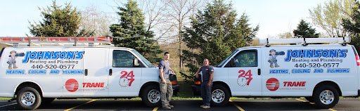 Johnson's Heating and Plumbing Logo