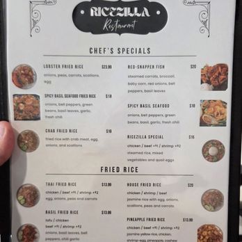Rice Zilla - Menu - Burmese Near Me - Charlotte, North Carolina