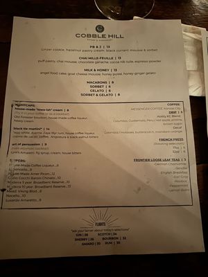 Menu photo 5 Cobble Hill Restaurant Cedar Rapids, IA