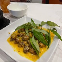 Salted egg snails Salted egg snails