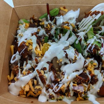The Salad Bar - Ranch Hand with Cheddar, Avocado Ranch Dressing & BBQ - Salad Near Me - Rocky Hill, Connecticut
