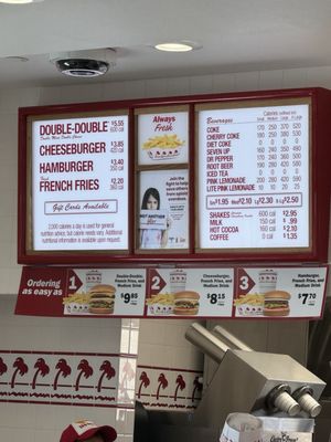 Menu photo 2 In-N-Out Burger Parker, CO