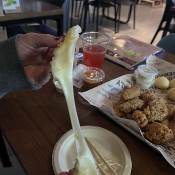 Pelicana Chicken - Cheesy balls cheese pull - Chicken Wings Near Me - Artesia, California