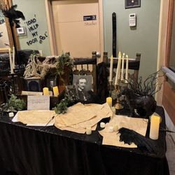 Paramount Theatre - Front decor area for Edgar Allen Poe event