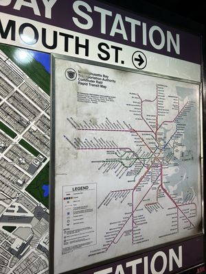 Back Bay Station (Amtrak & Orange Line) by null