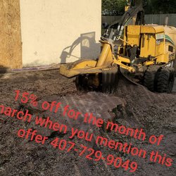 Greene machine stump grinding
