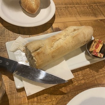 Brussels Bistro - Table Artisan Bread & Butter - Belgian Near Me - Laguna Beach, California