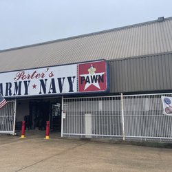 Porter's Army & Navy Store - Building entry