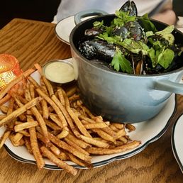 Mussels a la cape cod