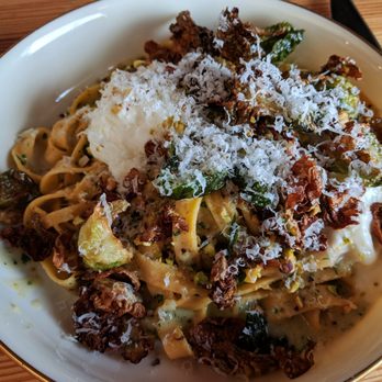 Nancy's Hustle - Sourdough tagliatelle - New American Near Me - Houston, Texas