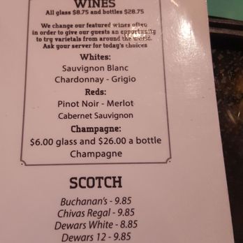 Murphy's Law - Menu - Irish Near Me - Chandler, Arizona