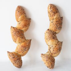 Starter Bakery - Introducing our new Seed & Grain Épi. Poolish-fermented baguette dough baked until crisp & golden, with a tender interior. Weekends only.
