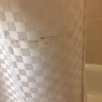 Indianapolis Marriott Downtown - Shower curtain stain - Hotels Near Me - Indianapolis, Indiana