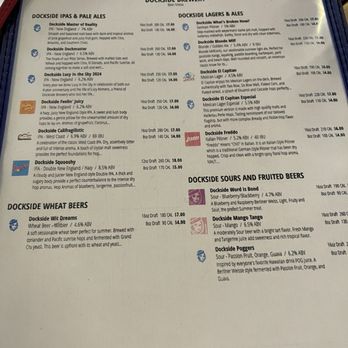 Dockside Brewery - Beer menu - Breweries Near Me - Milford, Connecticut Dockside Brewery - Beer menu - Breweries Near Me - Milford, Connecticut