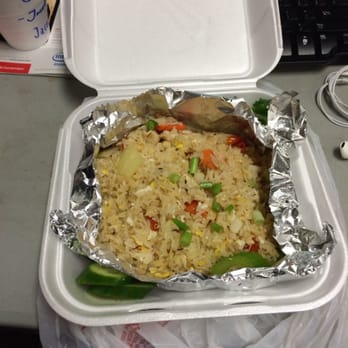 Thai Hut - Thai chicken fried rice (L5) - Thai Near Me - Sacramento, California Thai Hut - Thai chicken fried rice (L5) - Thai Near Me - Sacramento, California
