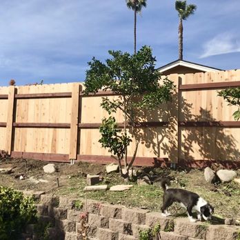Jose's Fence - FINAL Product. ... and my pup. - Fences & Gates Near Me Jose's Fence - FINAL Product. ... and my pup. - Fences & Gates Near Me