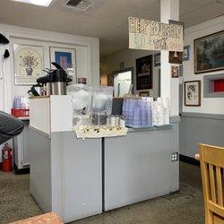 Old Saigon Pho Restaurant - Help yourself water and tea station
