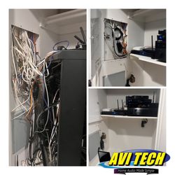 AVI TECH - Media closet clean-up