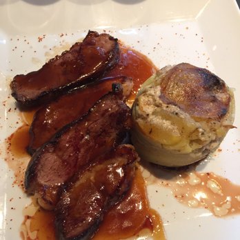 Le Bosquet - Duck breast and potatoes - Bars Near Me - Paris, 75