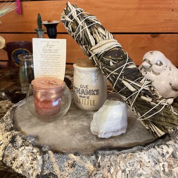 Sublime Journey West Coast - Reiki Charges Candle, Yerba Santa smudge and White Opal on Granite alter centerpiece - Spiritual Shop Near Me - Fremont, California Sublime Journey West Coast - Reiki Charges Candle, Yerba Santa smudge and White Opal on Granite alter centerpiece - Spiritual Shop Near Me - Fremont, California