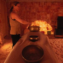 Himalaya Salt Cave - Sound healing treatments are a deeply relaxing, restorative experience. Unblock physical and emotional trauma, energize and transform.