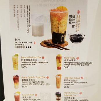 Shuyi Tealicious - 2020-01-19 ShuYi Tealicious. Mississauga, ON. Menu of most popular. - Taiwanese Near Me - Mississauga, Ontario