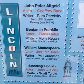 Lincoln Park - Lincoln Park Statue Stories - Parks Near Me - Chicago, Illinois