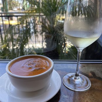 The Spoon Trade - Tomato Soup of the Day- Early girl tomato - New American Near Me - Grover Beach, California The Spoon Trade - Tomato Soup of the Day- Early girl tomato - New American Near Me - Grover Beach, California