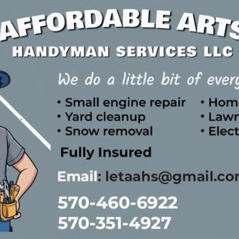 Affordable Arts Handymans Services - Handyman Near Me - Hawley, Pennsylvania Affordable Arts Handymans Services - Handyman Near Me - Hawley, Pennsylvania