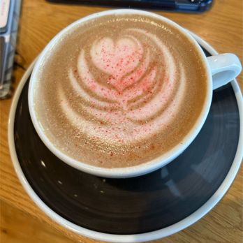 The Roosevelt Coffeehouse - Peppermint mocha (I think) - Coffee & Tea Near Me - Lewis Center, Ohio