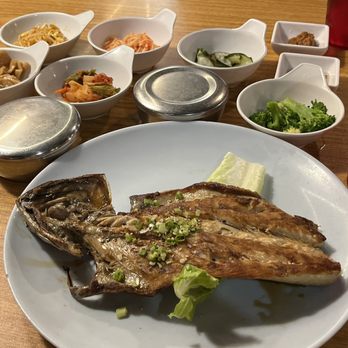 Kimchi Korean Restaurant - M3. Grilled Mackerel - Korean Near Me - West Lafayette, Indiana