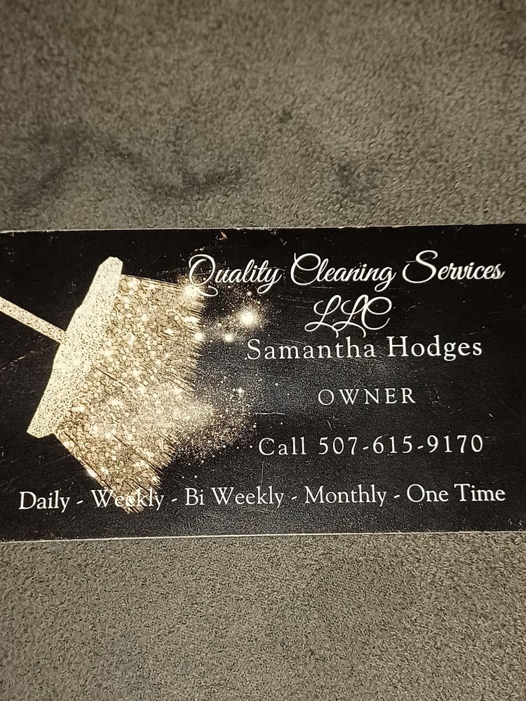QUALITY CLEANING SERVICES Winona, Minnesota Home Cleaning Phone