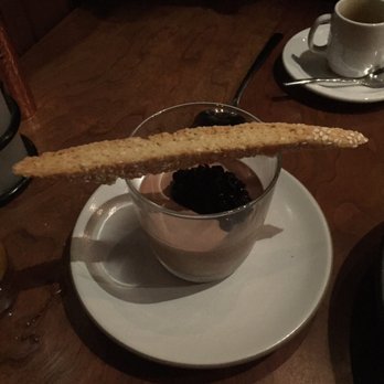 The Wolf - Chocolate panna cotta - New American Near Me - Oakland, California