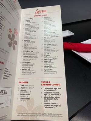 Menu photo 5 Fuji Steakhouse Redmond, WA Menu photo 5 Fuji Steakhouse Redmond, WA