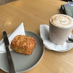 The Strictly Coffee Company - Chai and cheese scone