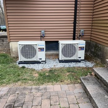 Dustin's Mechanical - Multiple Daikin fit inverter 17 seer  ac units installed in April 2024 - Heating & Air Conditioning/HVAC Near Me - New Egypt, New Jersey
