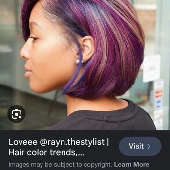 Shi Salon - Inspiration selected by stylists. I showed her multiple photos and she picked this one and said she could do it. - Hair Salons Near Me - Saint Louis, Missouri